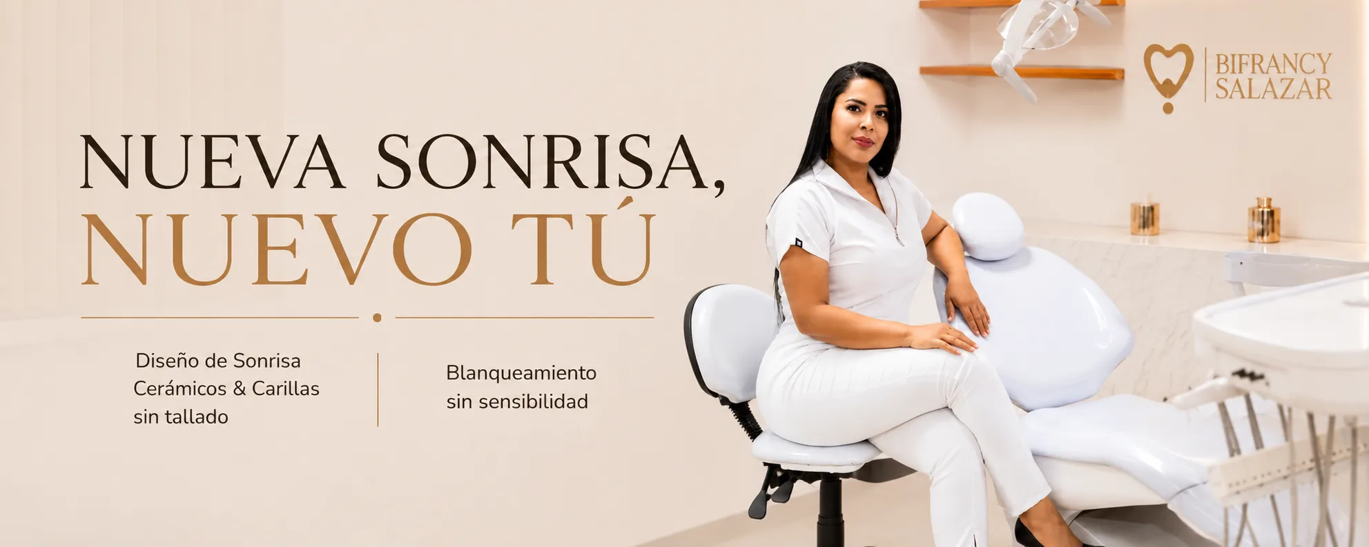 Bifrancy Salazar - Odontología estética en Medellín. Nueva sonrisa, nuevo tú.